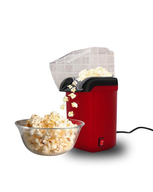 1200W Electric Hot Air Popcorn Popper Maker for Home (just in 3 mins), No Oil Needed Healthy Snack for Kids Adults, Perfect for Party Birthday Gift