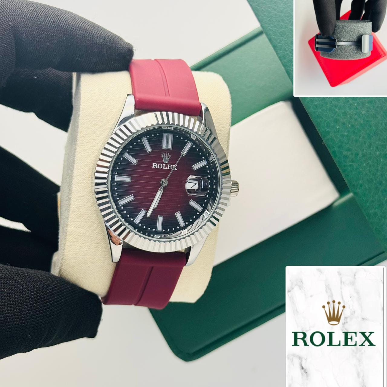 Rolex - R Strap Premium Silicon watch band for Datejust 41mm